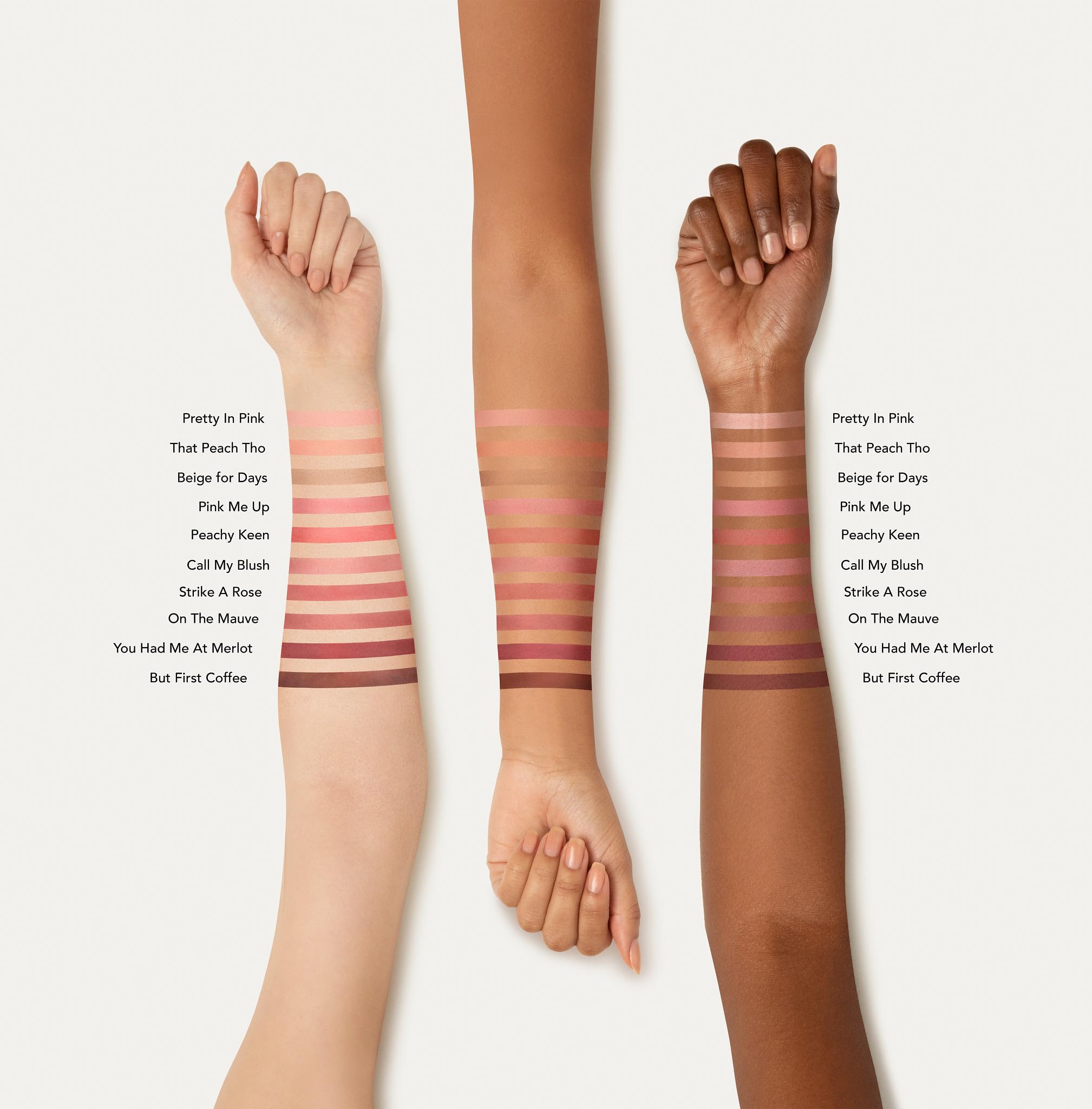 bareMinerals Gen Nude Pink Me Up light-reflecting pearls brighten the complexion