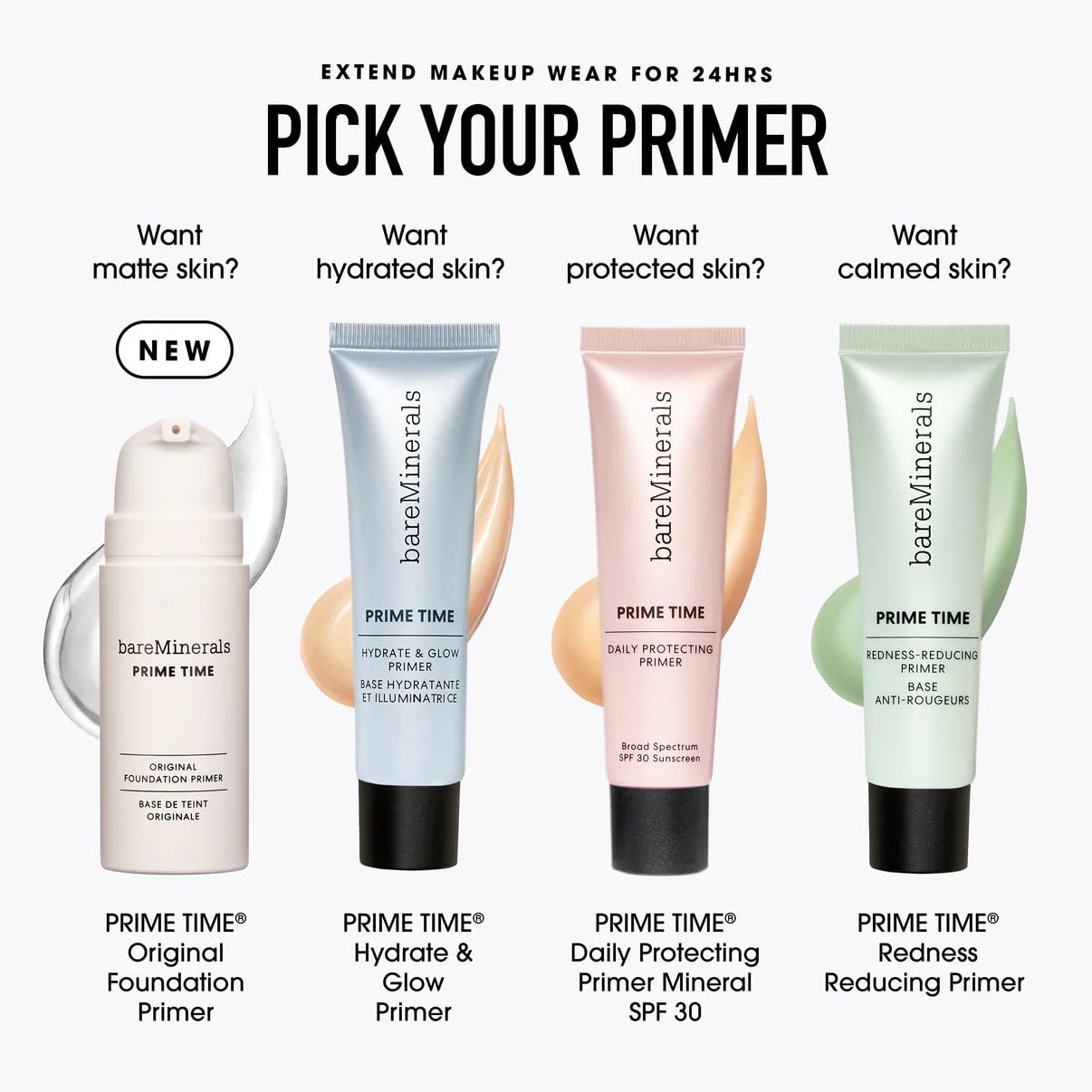 bareminerals hydrate & glow primer luminous finish enhances complexion without heaviness
