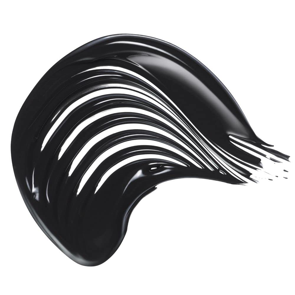 BareMinerals Lashtopia Mega Volume Mascara applied to lashes showing dramatic volume.