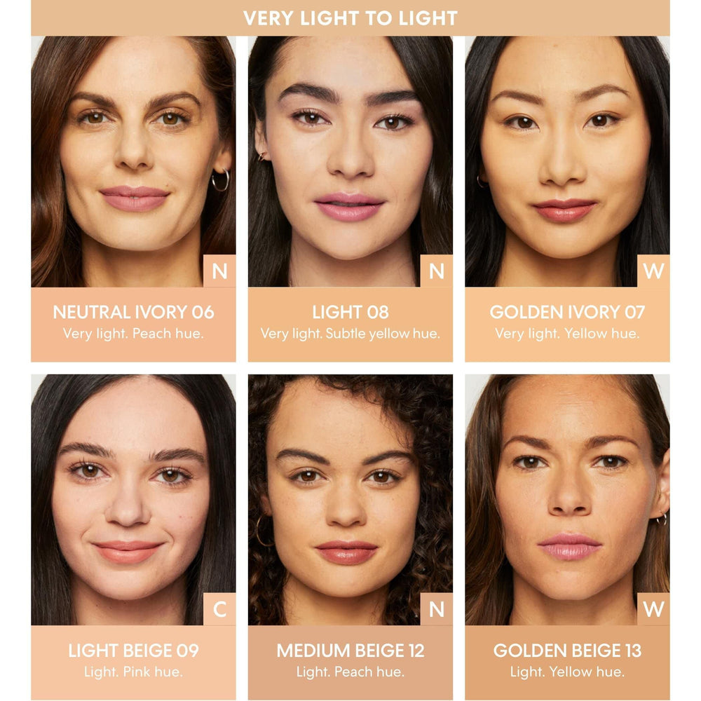 Close-up of smooth, matte skin texture.