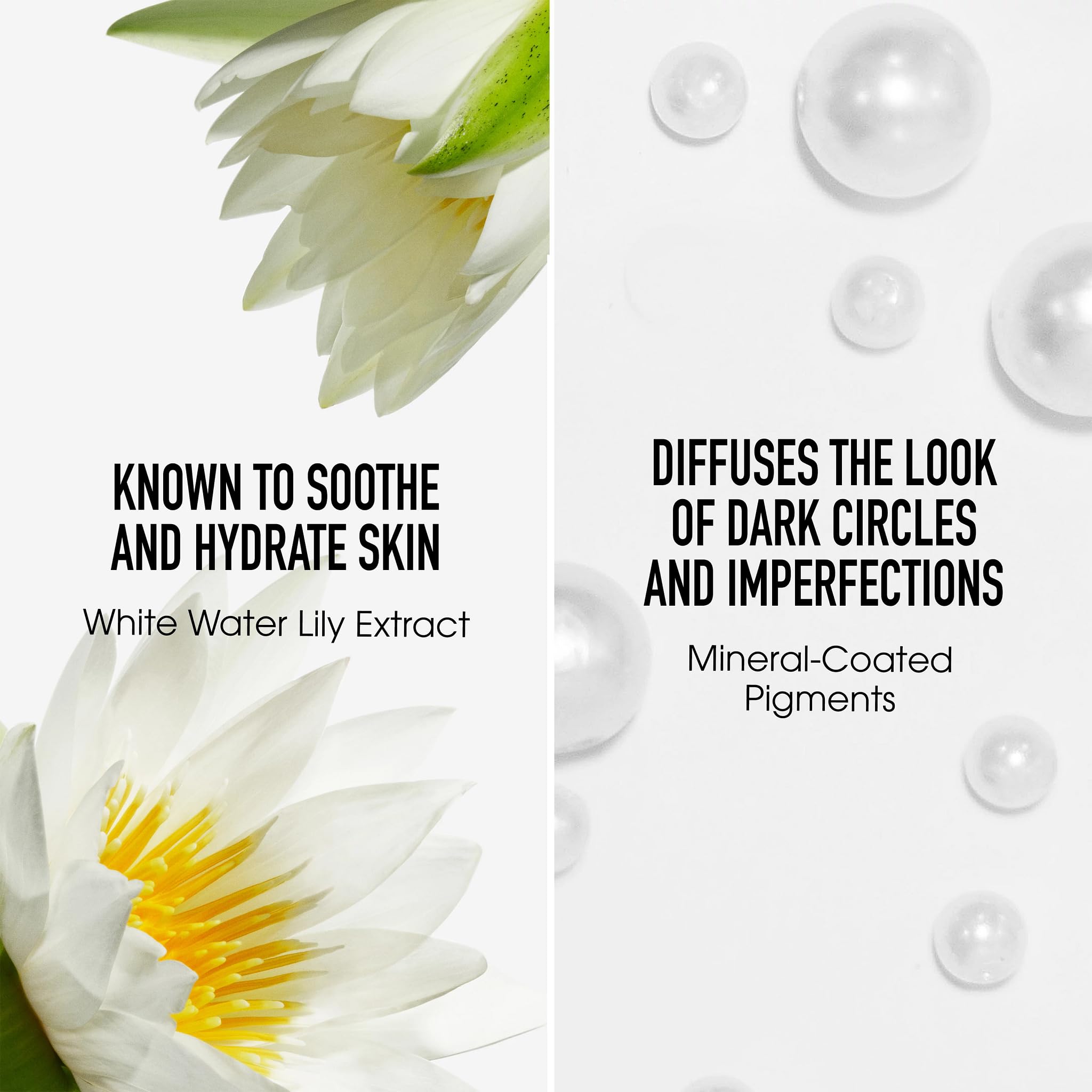 under-eye area brightened by bareMinerals concealer