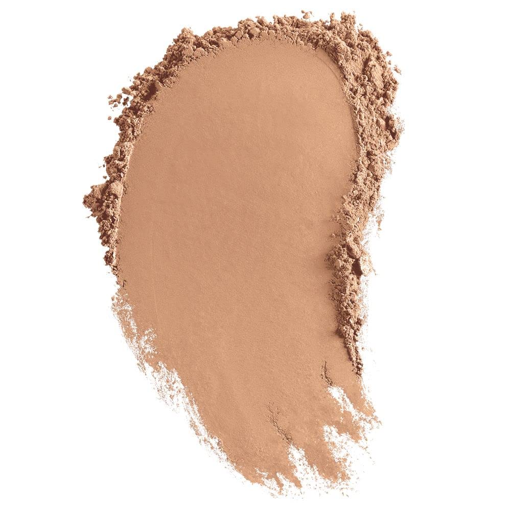 bareMinerals Original Loose Foundation SPF15 brush application demonstrates buildable coverage for a natural glow