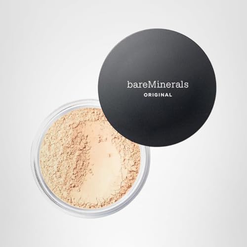 BareMinerals Original loose powder foundation SPF 15 Fair 01 breathable finish ideal for sensitive skin