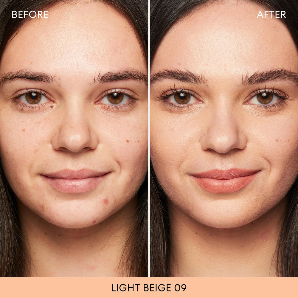 BareMinerals Original Loose Powder Foundation swatch on skin displaying natural glow