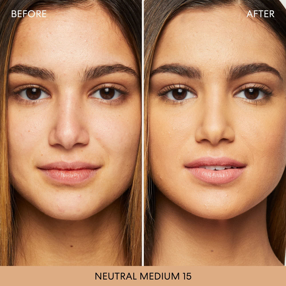 bareMinerals Original Loose Powder Foundation SPF 15 talc-free formula for breathable skin