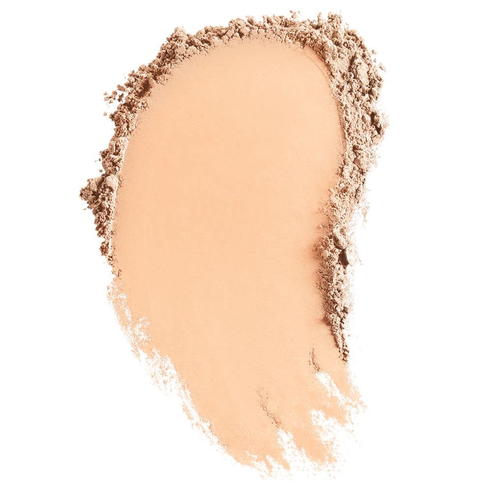 bareMinerals texture close-up showing buildable coverage and luminous finish.