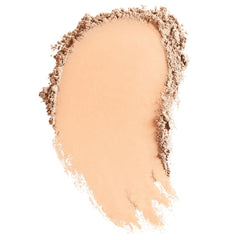 bareMinerals texture close-up showing buildable coverage and luminous finish.