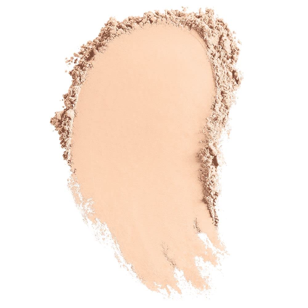 bareMinerals Original Matte Loose Foundation blend swatch for natural matte finish