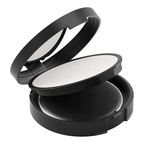 bareMinerals Original Mineral Veil on skin demonstrating pore-blurring effect