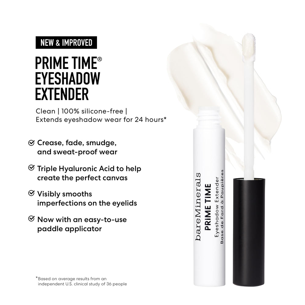 Aplicador-pala de Extensor Prime Time facilita la base suave y la adherencia