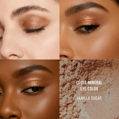 bareMinerals sombra mineral Vanilla Sugar muestra suave para uso diario