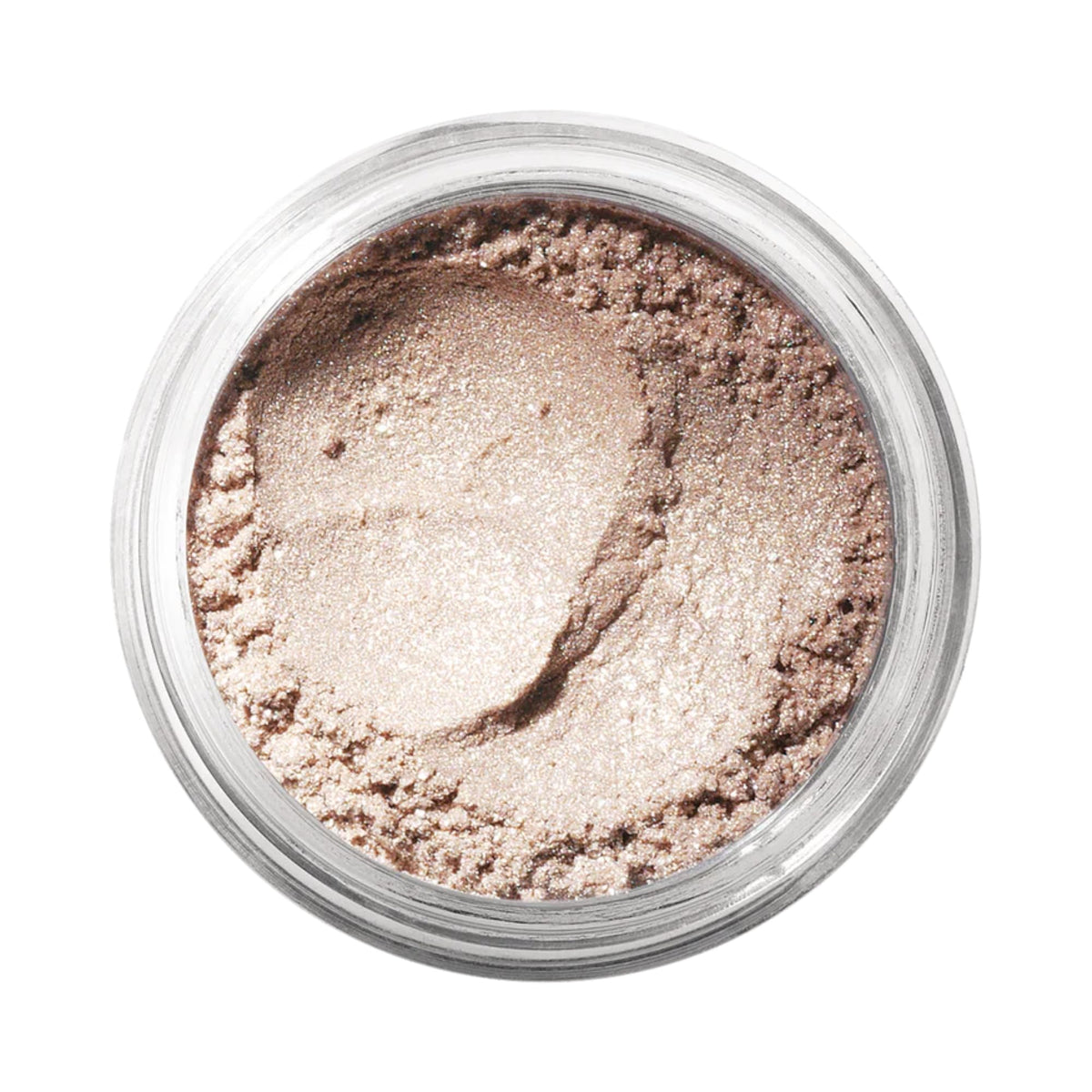 bareMinerals sombra suelta Nude Beach en frasco, color duradero y versátil.