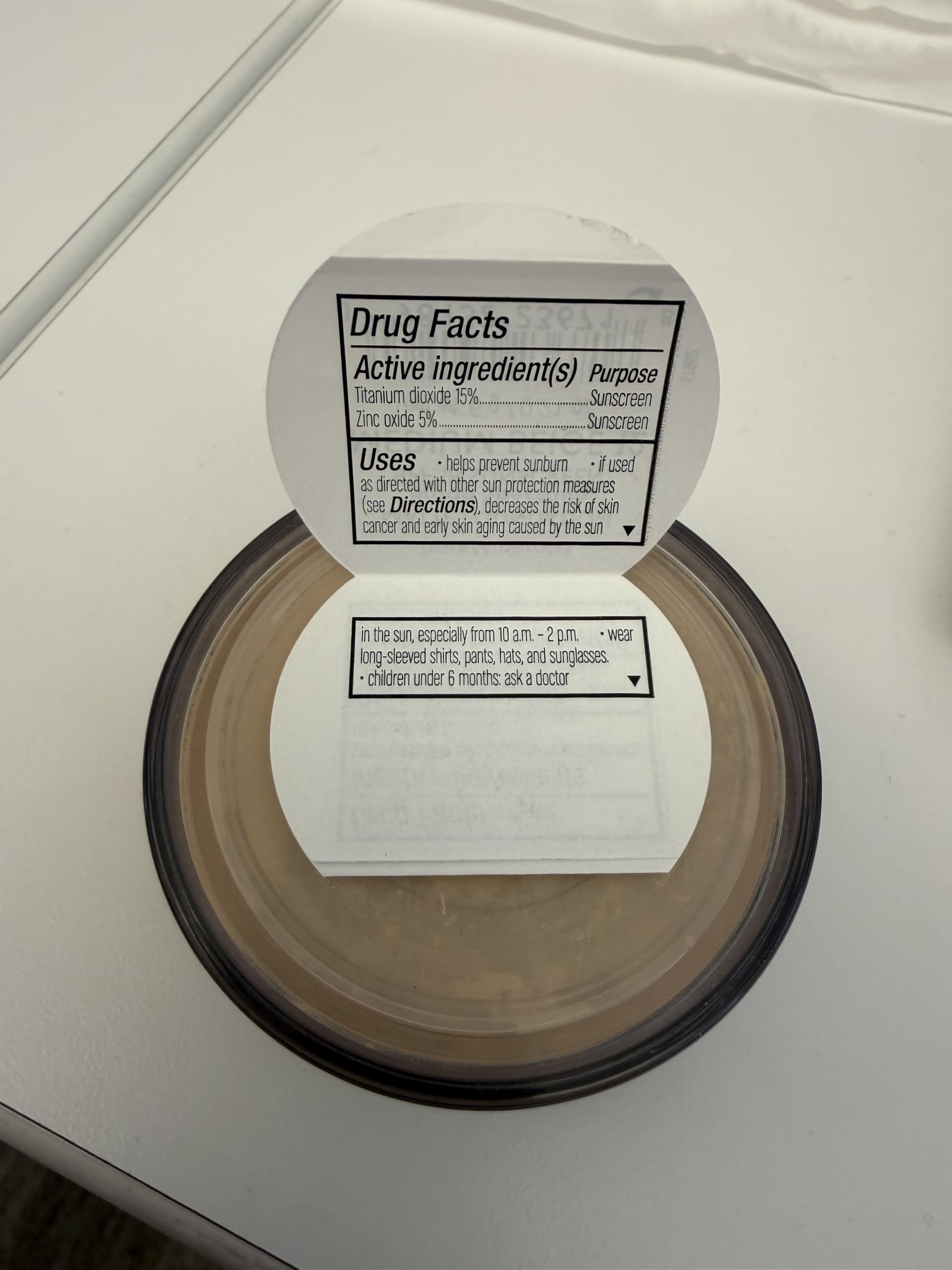 Vegan cruelty-free symbol on packaging.