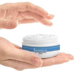 Barielle crema fortalecedora de uñas, ayuda al crecimiento y mayor resistencia.