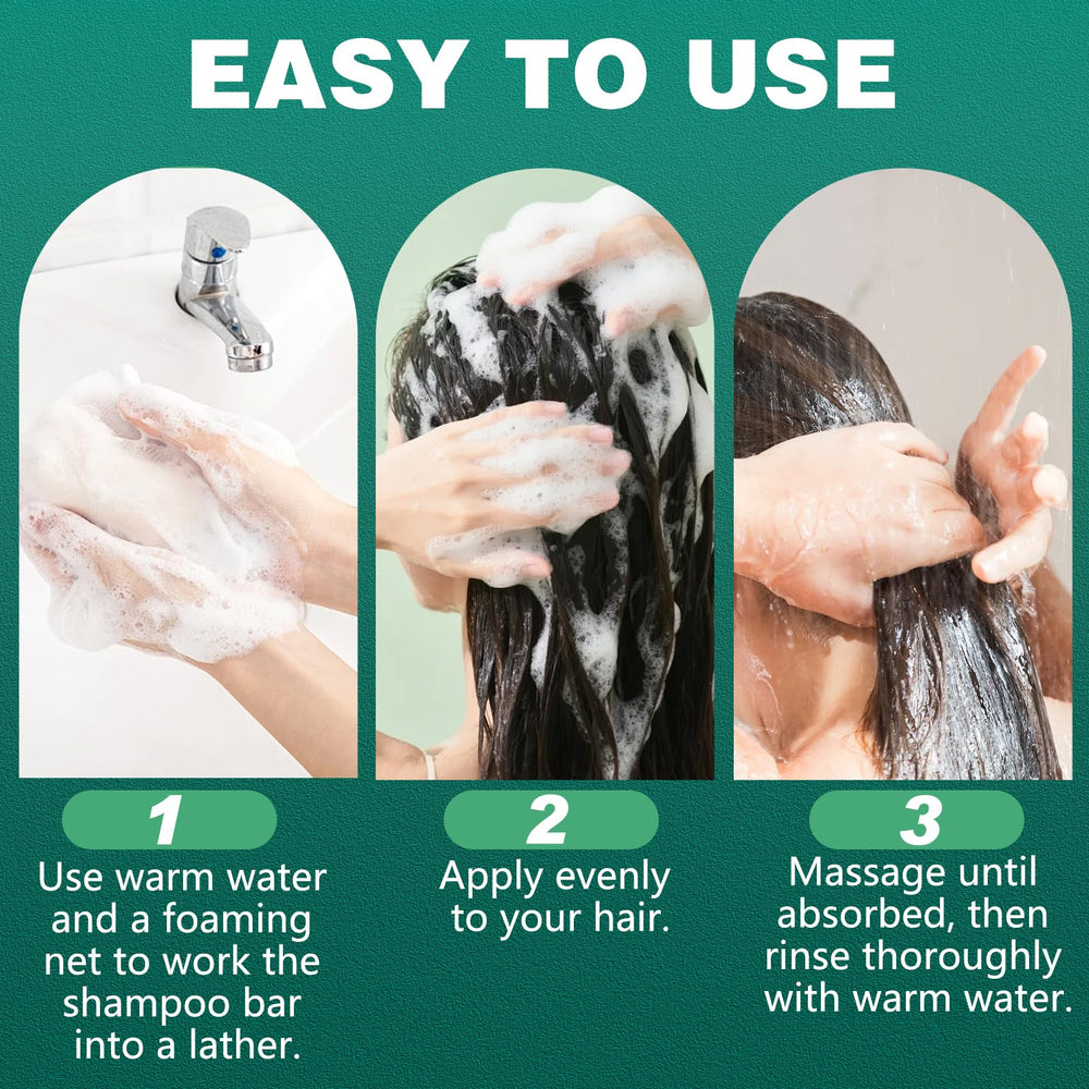 barra champu triangular natural ideal para uso diario y cabello manejable.