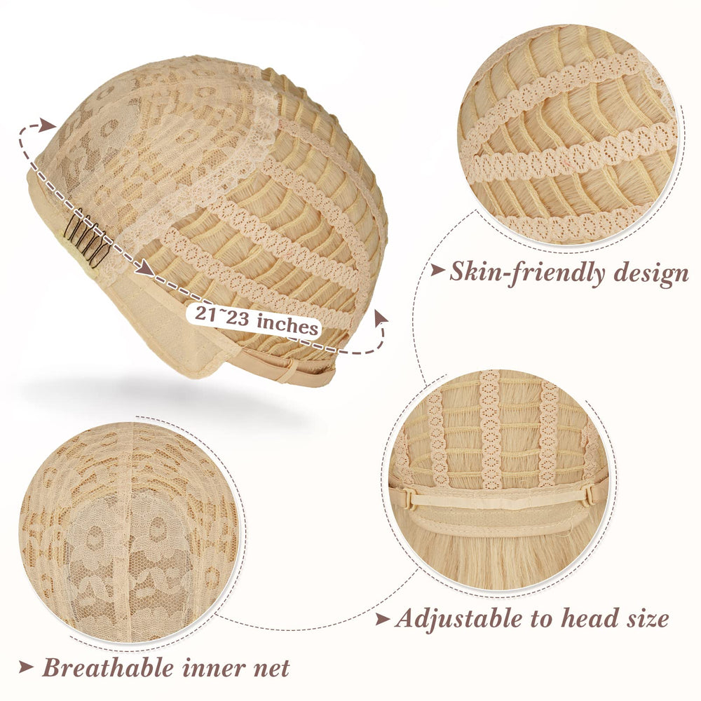 BARSDAR heat-resistant synthetic fiber closeup, resists tangling after washing.