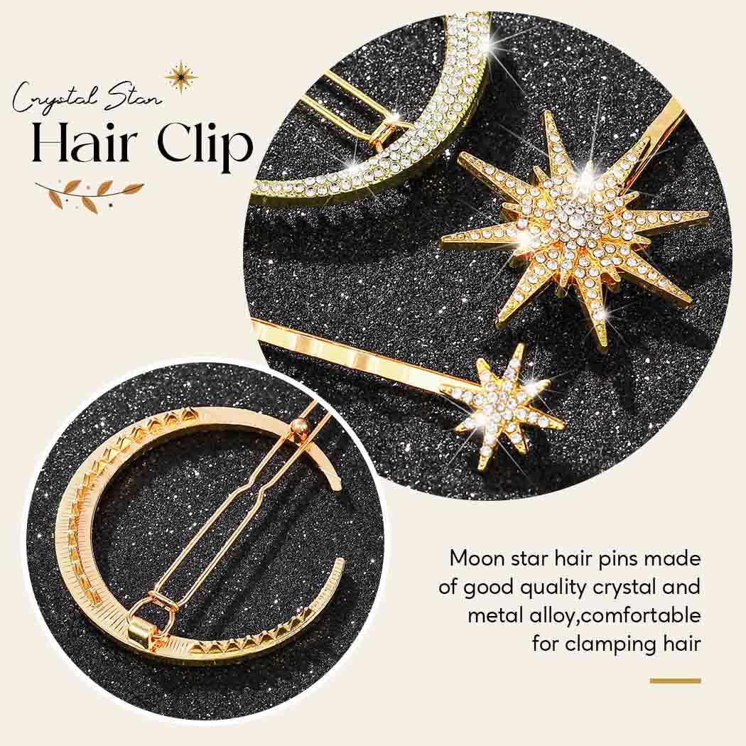 Clip para boda Bartosi con temática luna estrella, complemento perfecto