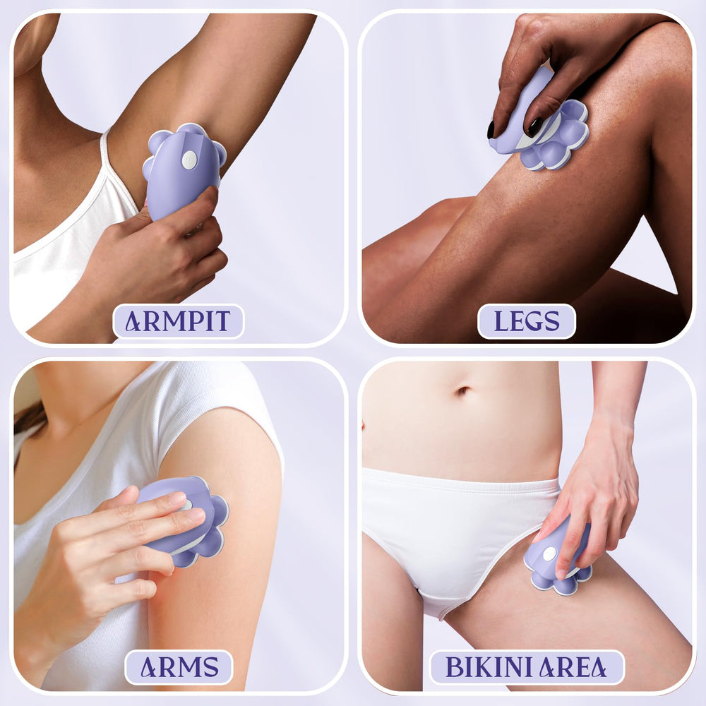 Bartrimber gentle blades and contouring heads for sensitive areas