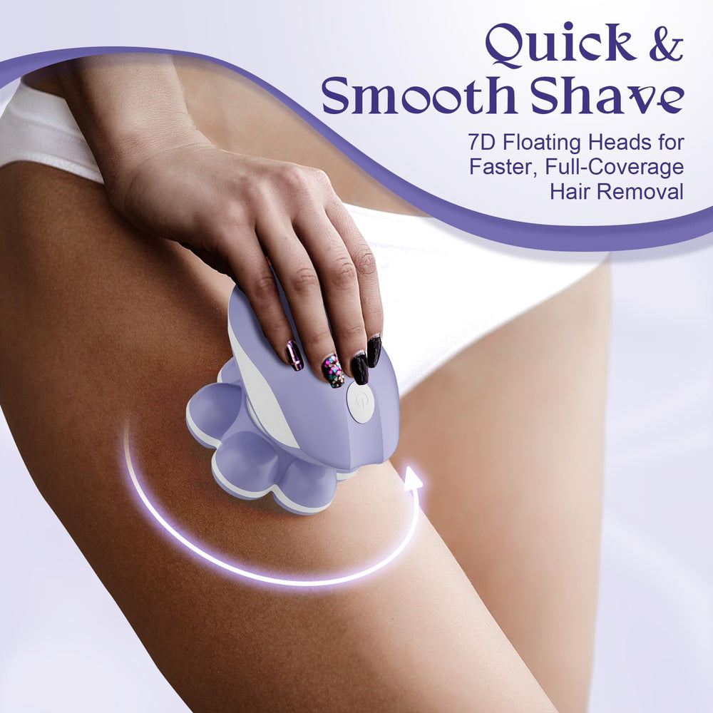 Bartrimber shaver for wet and dry use with convenient cordless operation
