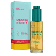 BASE LABORATORIES Aceite Tratamiento Encarnados en botella, calma la piel y previene irritación.