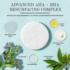 Base Laboratories Almohadillas tratamiento irritacion afeitado para zonas sensibles