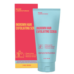 BASE LABORATORIES KP Bump exfoliante: frasco visible para uso diario y piel suave