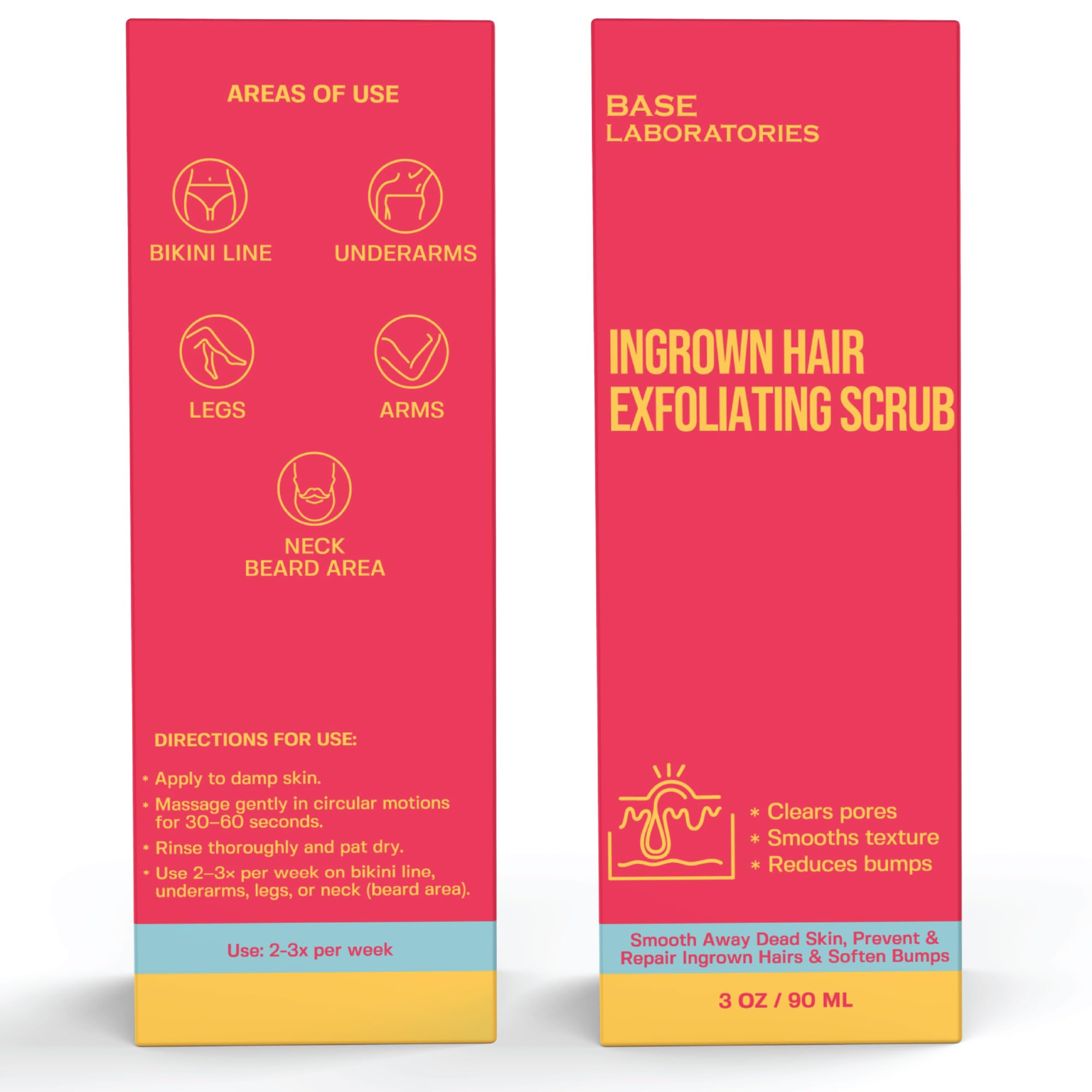 BASE LABORATORIES KP Bump uso previo a depilacion con cera