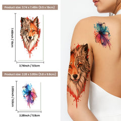 Basifa 60-sheets tiny tattoos for subtle decoration.