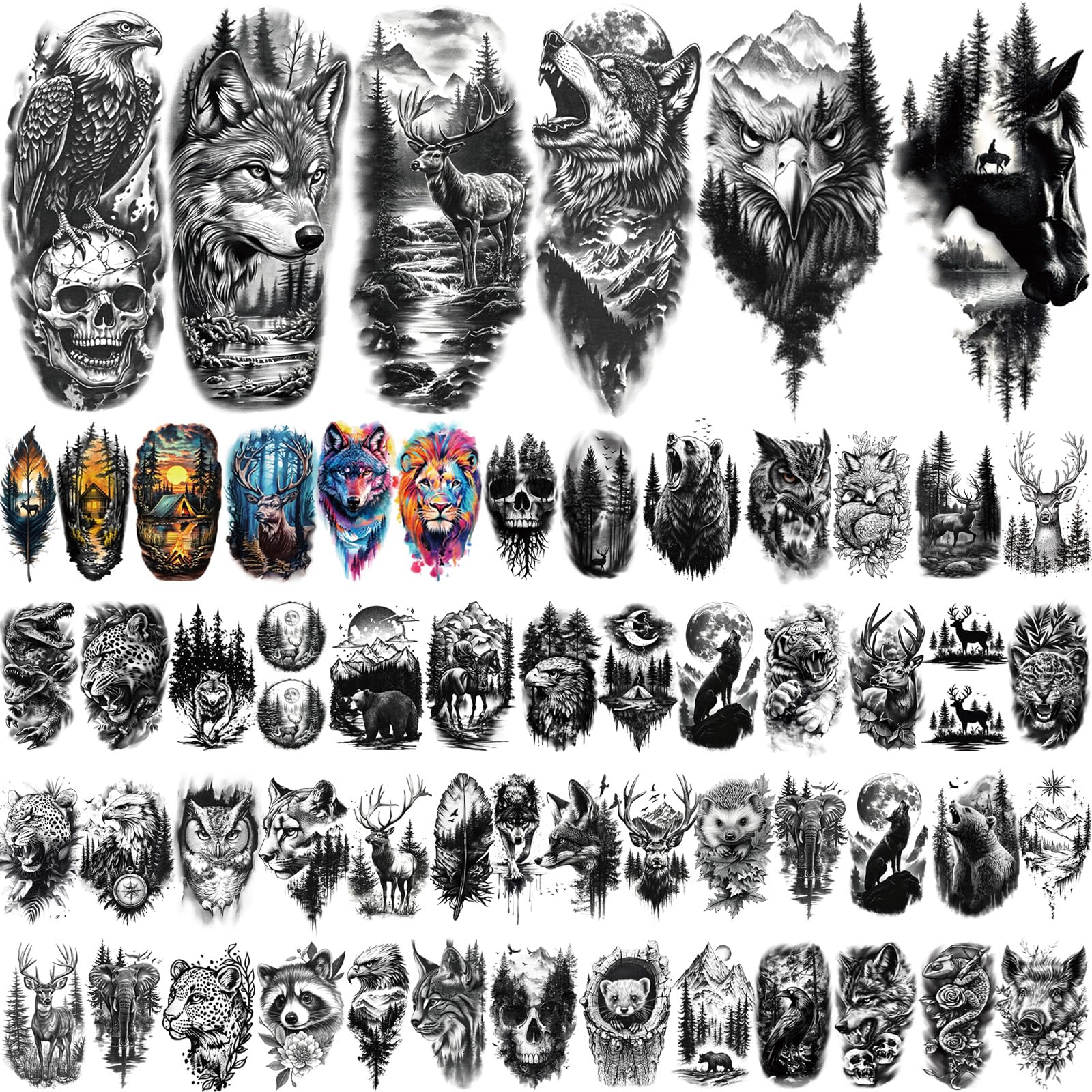Basifa Lion half-arm tattoo for confident, dramatic impact.