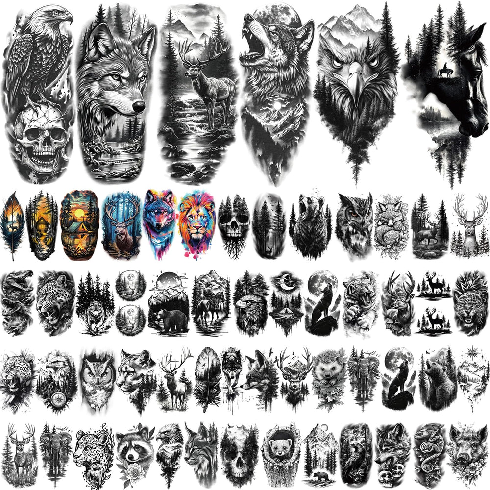 Basifa Lion half-arm tattoo for confident, dramatic impact.
