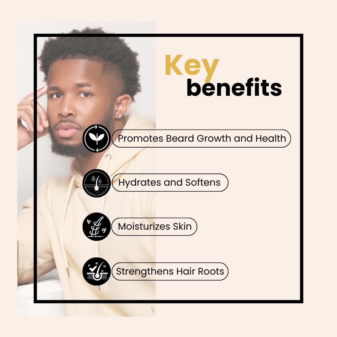 Gift-ready Bask & Lather beard growth oil packaging for men grooming gifts