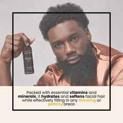 Closeup of Bask & Lather ingredients highlighting vitamin rich formula