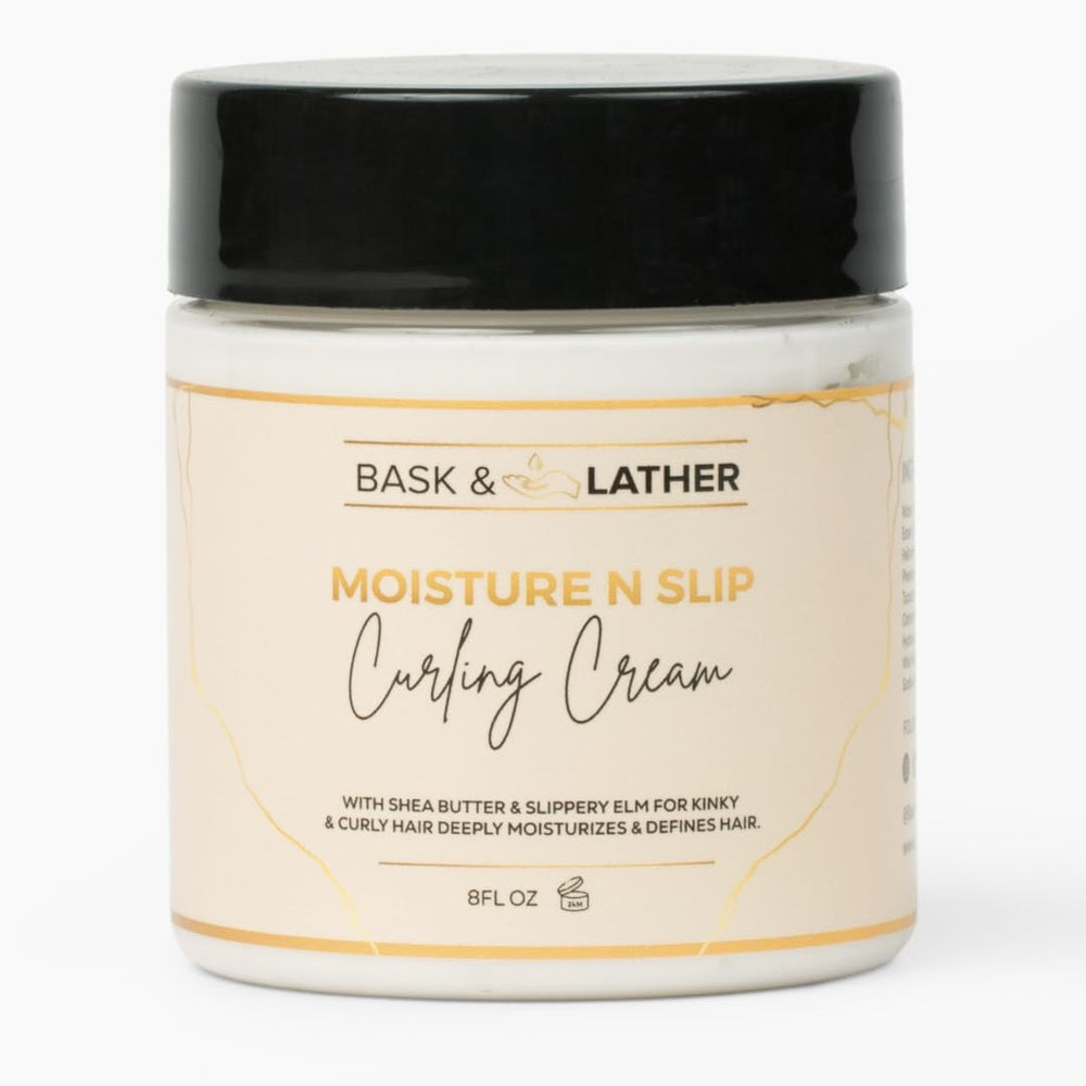 BASK & LATHER crema para rizos con amaranto para definición y rebote