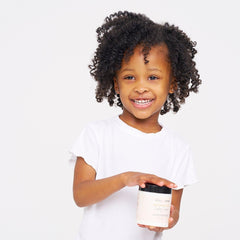 BASK & LATHER crema para rizos con olmo resbaloso facilita el desenredado y reduce el frizz