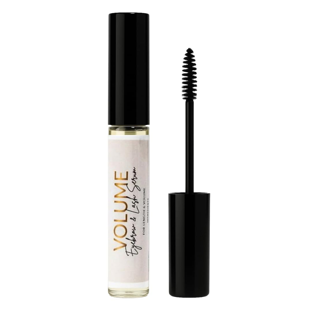 Serum Bask y Lather con aplicador de pincel para una aplicación precisa.