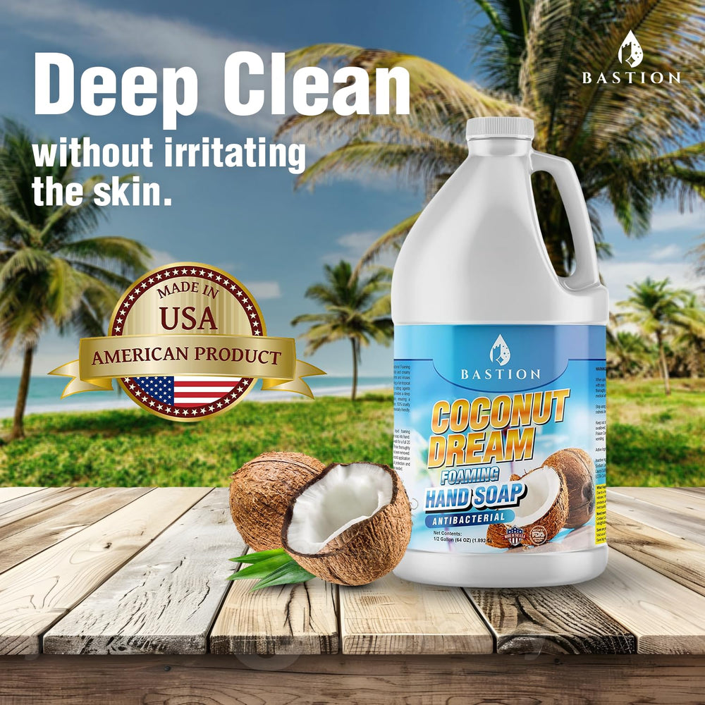 Bastion Coco Sueño Jabón Olor Coco Suave: aroma agradable durante el lavado de manos.