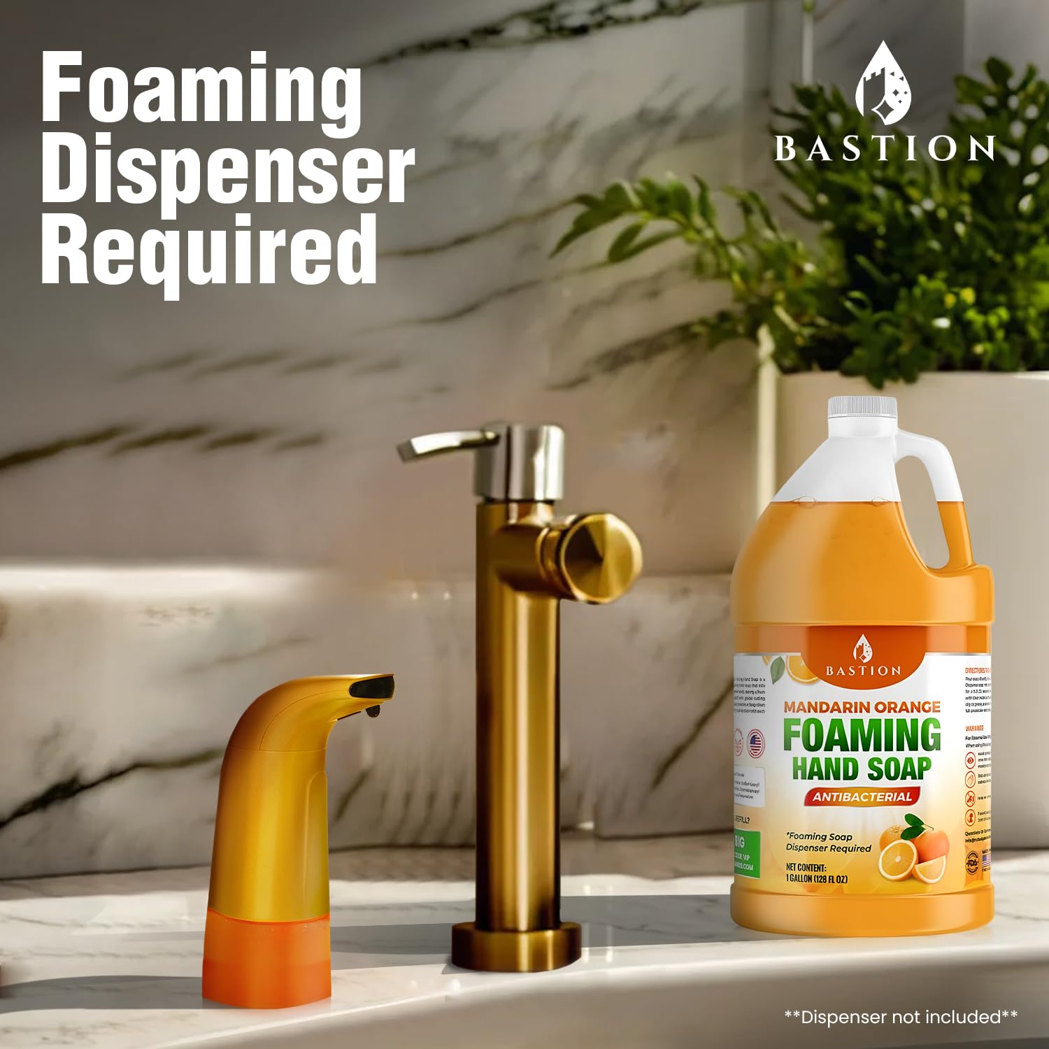 Bastion grease-cutting formulation illustration emphasizing deep clean.