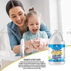 PH-balanced Bastion hand soap soothing skin-care routine.