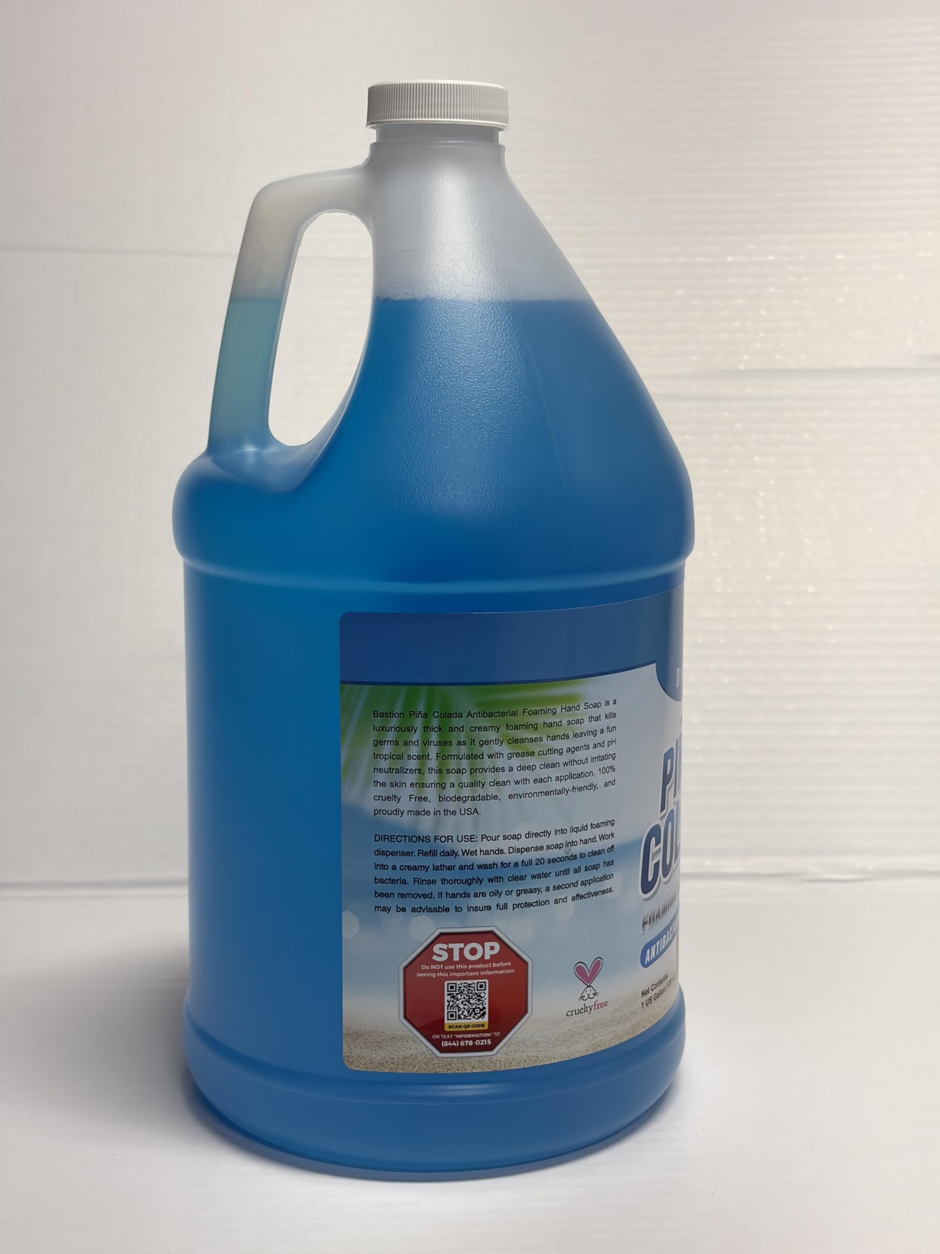 Bastion refill bottle demonstrating easy refilling and waste reduction.