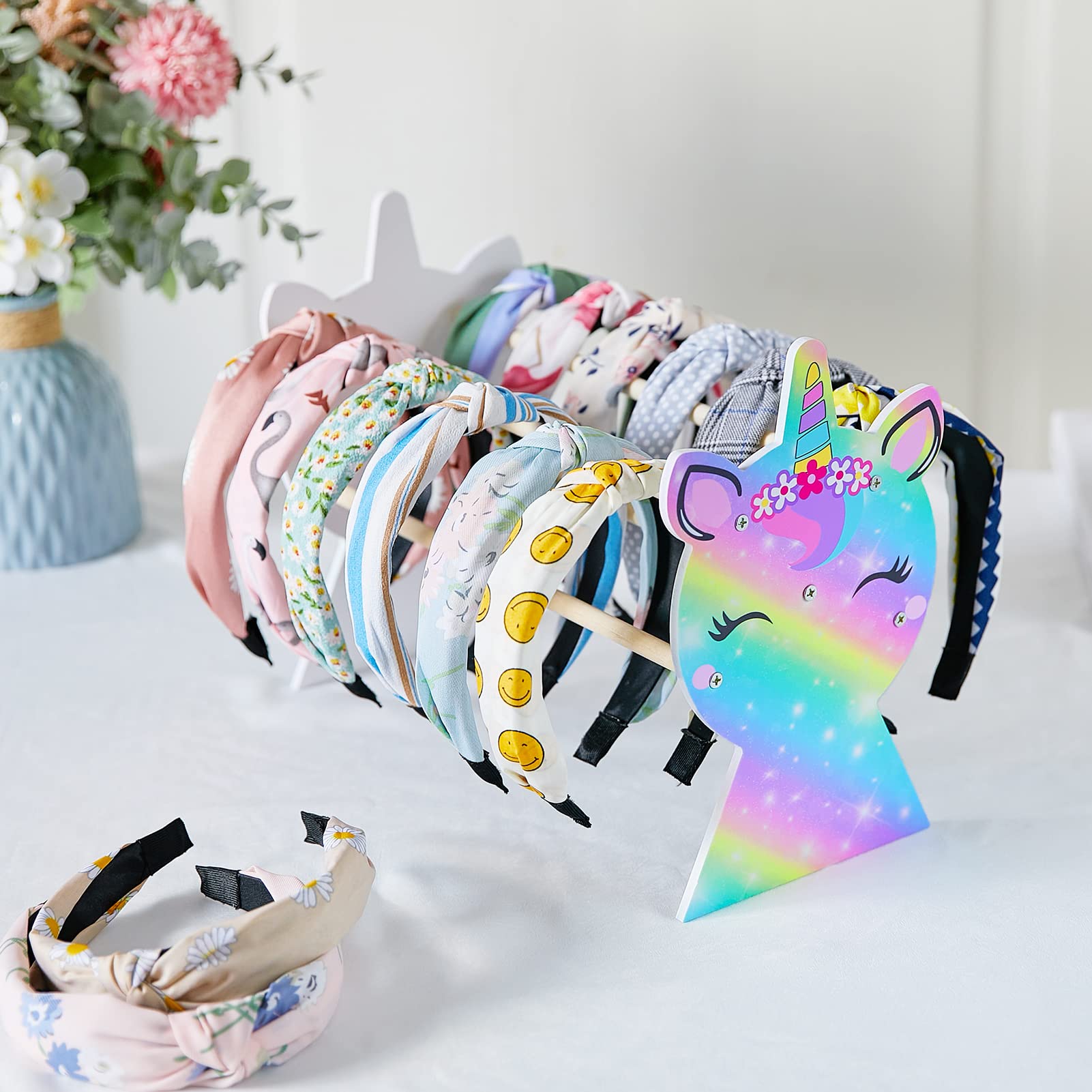 Basumee headband stand assembly kit supports quick, sturdy setup.