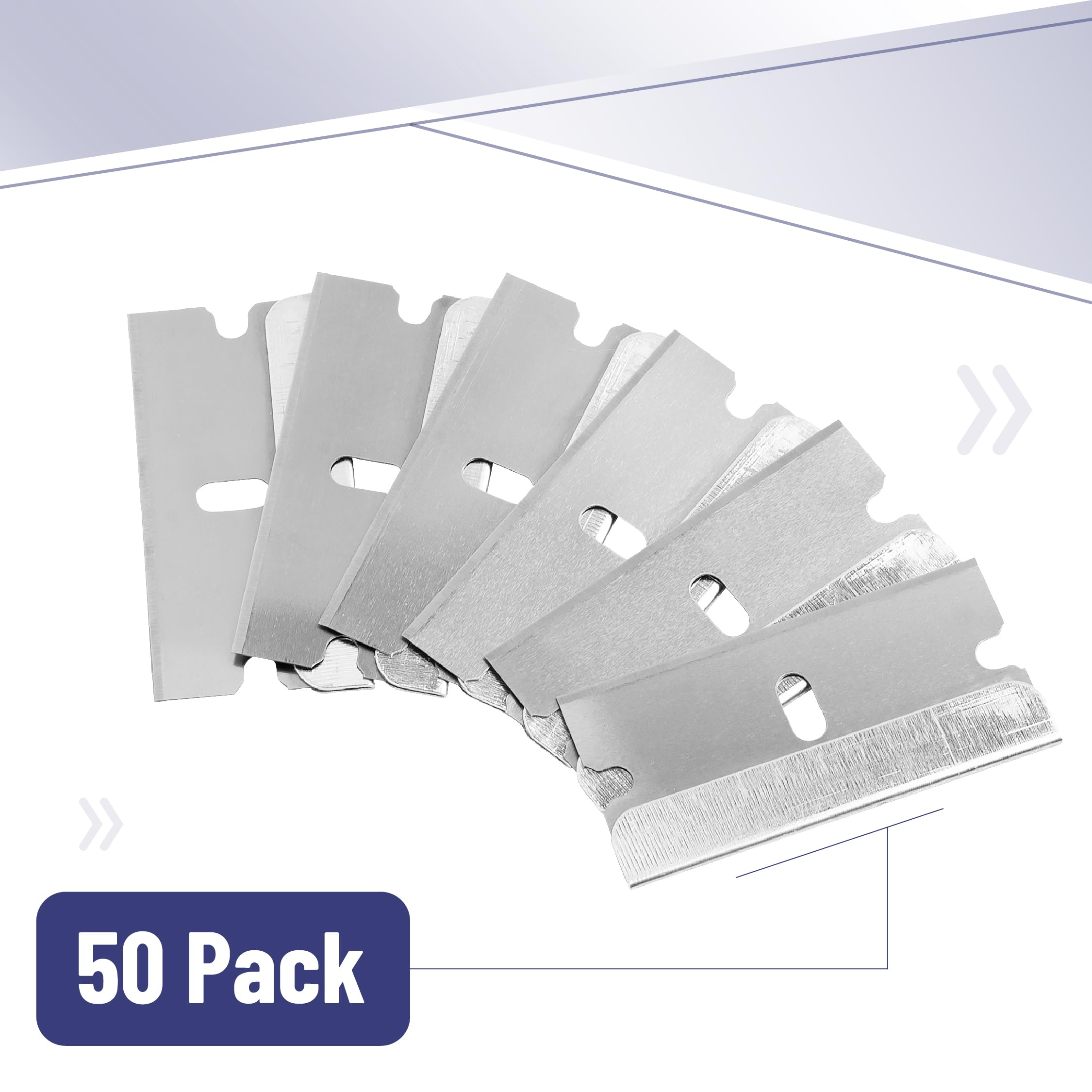 Bates Choice flat scraper blades pack enables efficient scraping and cleanup.