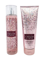 Bath and Body Works A Thousand Wishes fragrance mist, 8 oz, long lasting aroma.