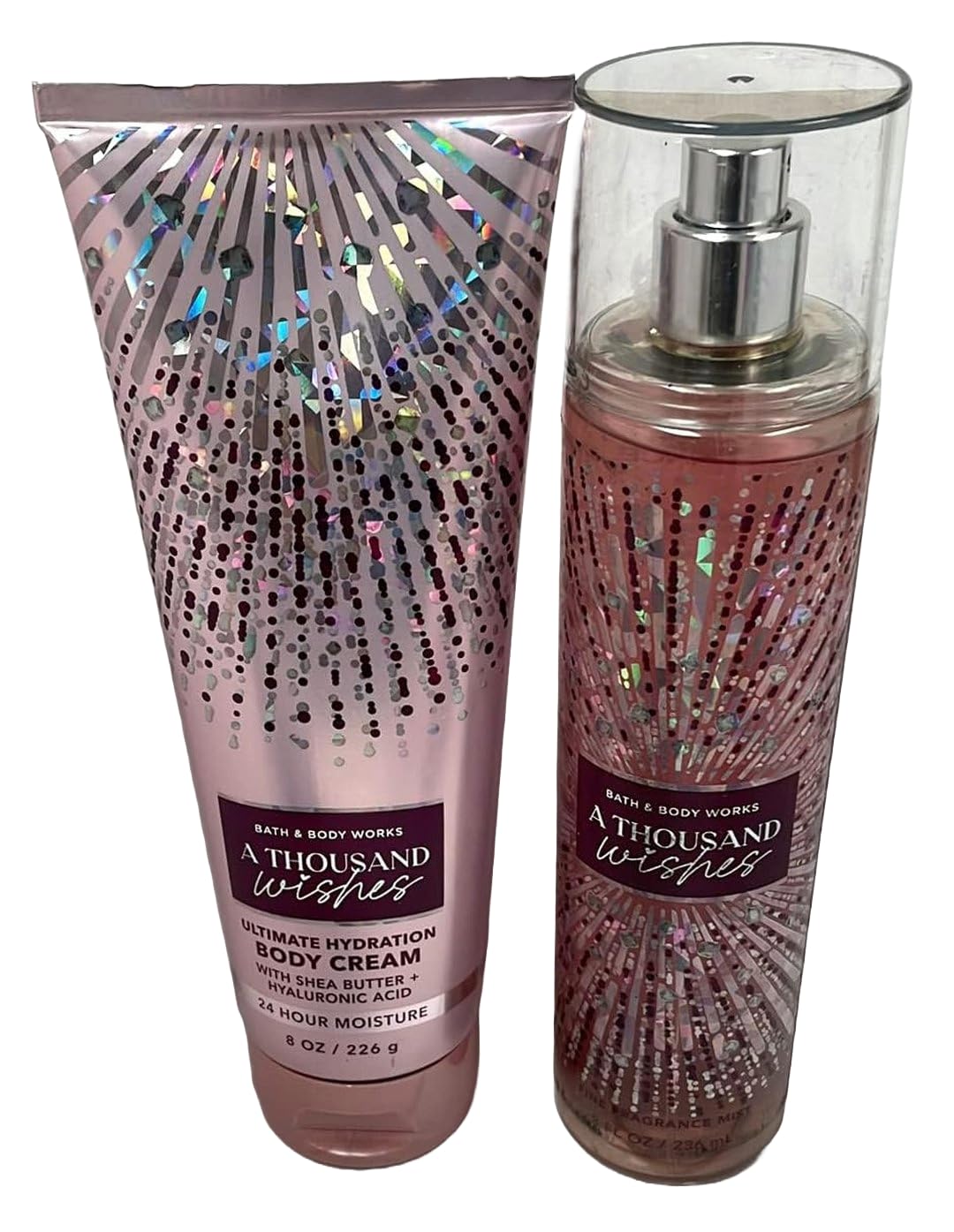 Layer Bath and Body Works A Thousand Wishes mist and cream for cohesive aroma.