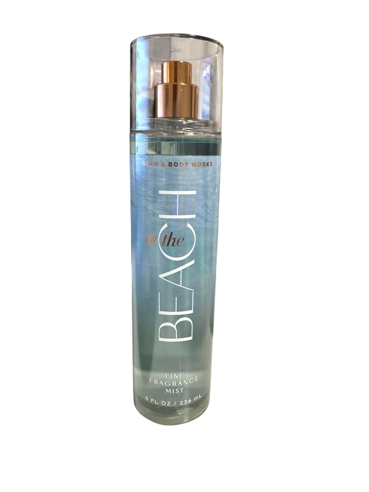 Bath & Body Works At The Beach mist bottle pour for a quick refresh on the go