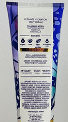 Butterfly Bath & Body Works, crema corporal, notas frambuesa iris vainilla, uso diario.
