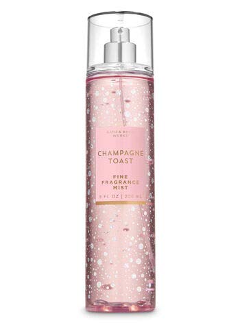 Bath and Body Works Champagne Toast fine fragrance mist bottle for scent layering