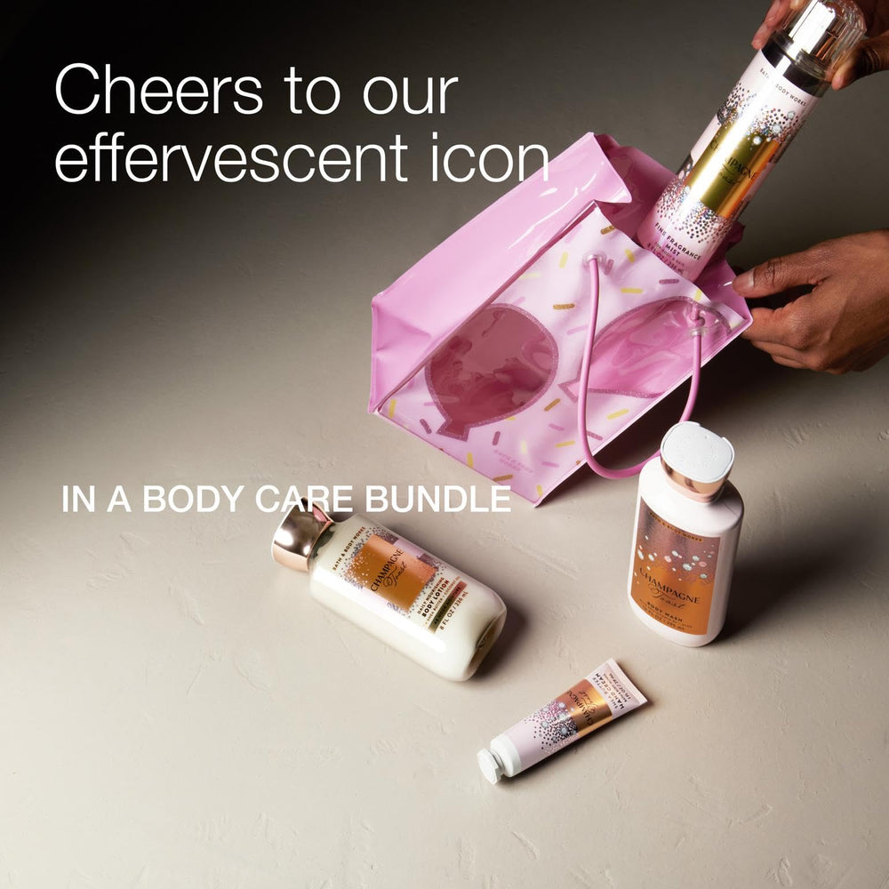 Bath & Body Works Champagne Toast fragrance mist with long-lasting aroma for daily wear