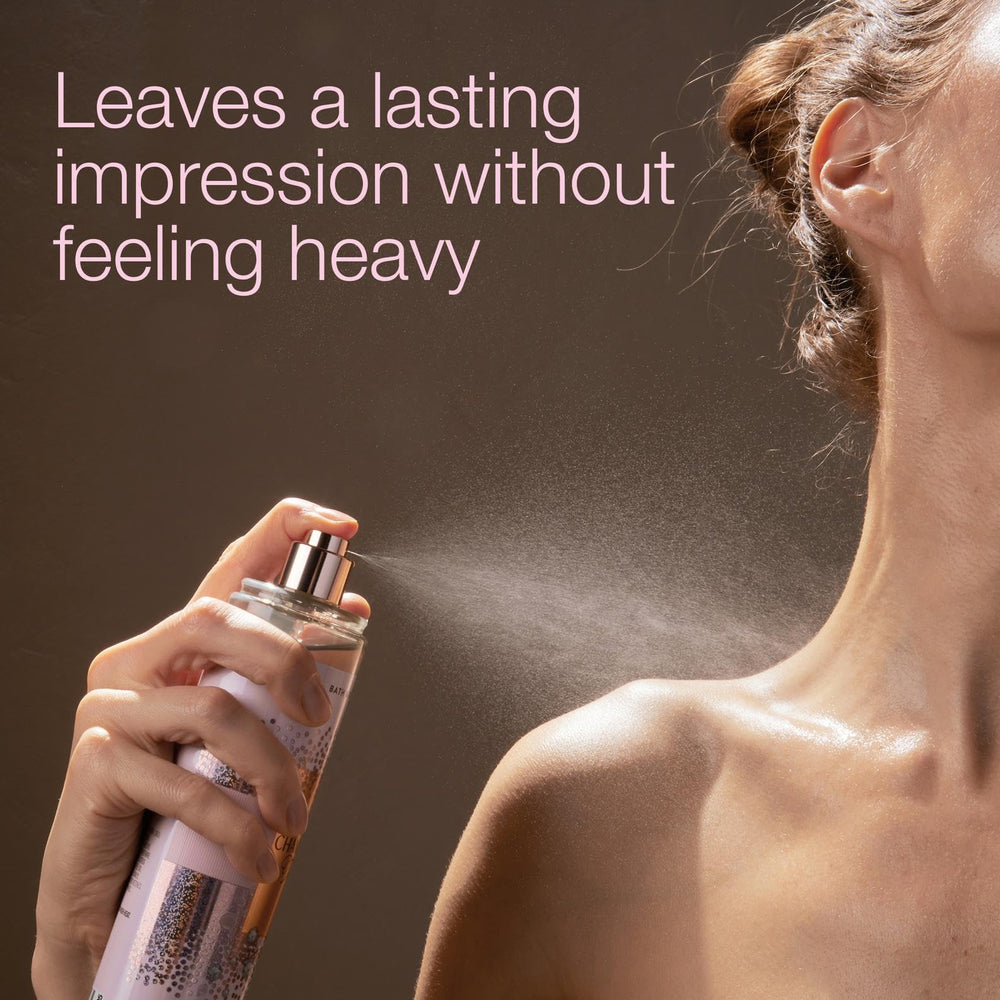 Bath & Body Works Champagne Toast packaging on shelf ready for gifting
