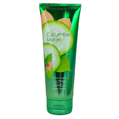 Bath & Body Works Cucumber Melon crema corporal, aplicación diaria para piel más hidratada.