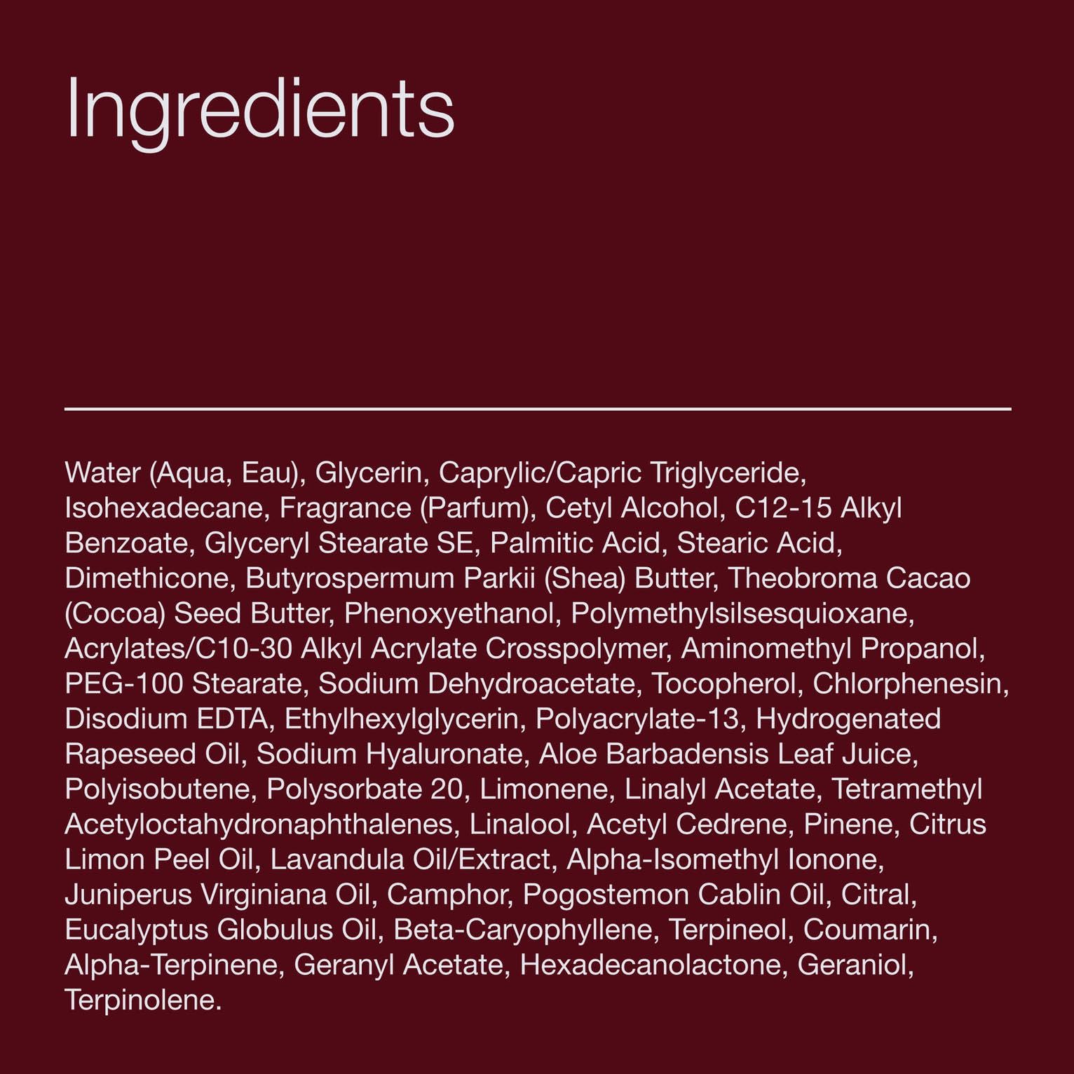 Bath & Body Works etiqueta vegana y sin parabenos para piel sensible.